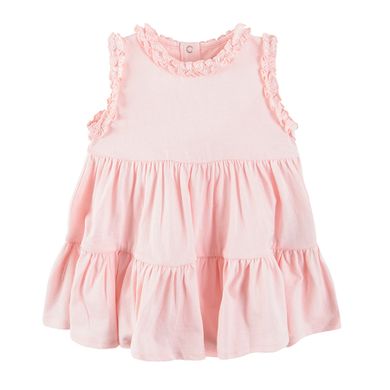 Cool Club, Rochie fara maneci pentru fete, roz, verde-menta, set 2 buc..