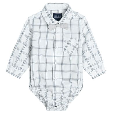 Cool Club, Set pentru baieti, Body cu maneca lunga, Papion, Pantaloni, mix de culori