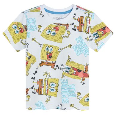 Cool Club, Set pentru baieti, Tricou, Pantaloni scurti, mix, imprimeu SpongeBob