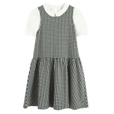 Cool Club, Set pentru fete, Bluza cu maneca scurta, Rochie fara maneci, mix