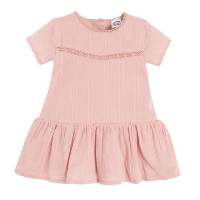 Cool Club, Set pentru fete, rochie cu maneca scurta, colanti, roz-grafit