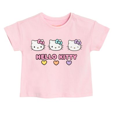 Cool Club, Set pentru fete, Tricou, Pantaloni scurti, mix, imprimeu Hello Kitty