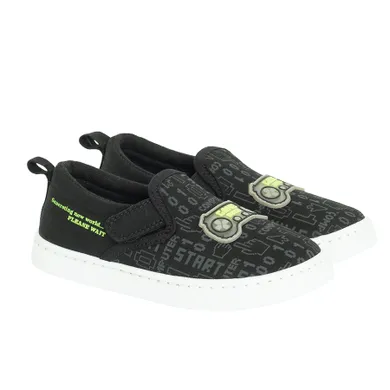 Cool Club, Tenisi pentru baieti, slip on, negru