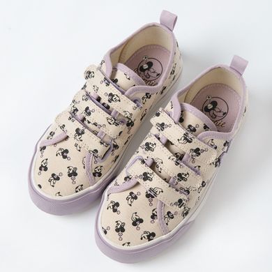 Cool Club, Tenisi pentru fete, bej, imprimeu Minnie Mouse