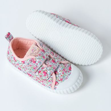 Cool Club, Tenisi pentru fete, roz, talpa Barefoot, imprimeu Minnie Mouse