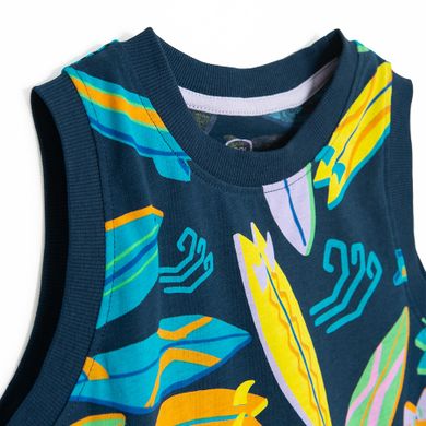 Cool Club, Tricou fara maneci pentru baieti, bleumarin