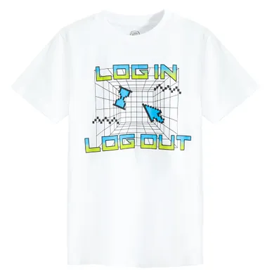 Cool Club, Tricou pentru baieti, alb