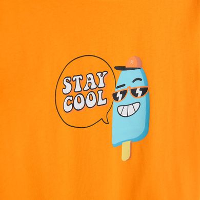 Cool Club, Tricou pentru baieti, portocaliu