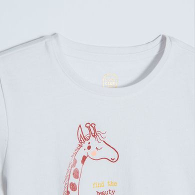 Cool Club, Tricou pentru fete, ecru