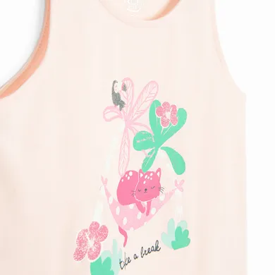 Cool Club, Tricou pentru fete fara maneci, roz