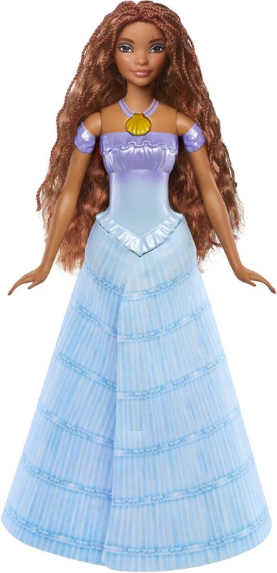 Disney Princess, Ariel, papusa sirena, transformare magica
