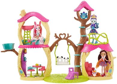 Enchantimals, Casa de padure, set cu figurine