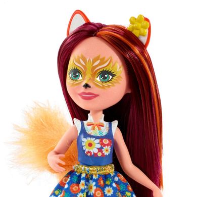 Enchantimals, Felicity Fox si figurina, papusa cu accesorii