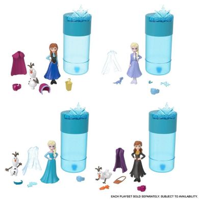 Frozen, Snow Color Reveal, papusa cu surprize, 1 buc.
