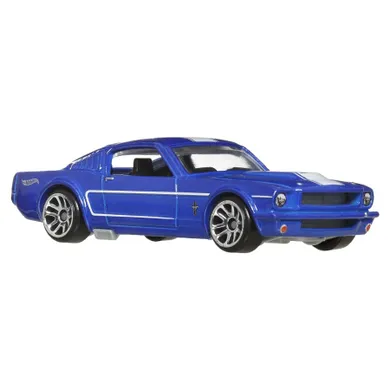 Hot Wheels, Celebrations, '65 Ford Mustang 2+2 Fastback, masina, scara 1:64, JBY49