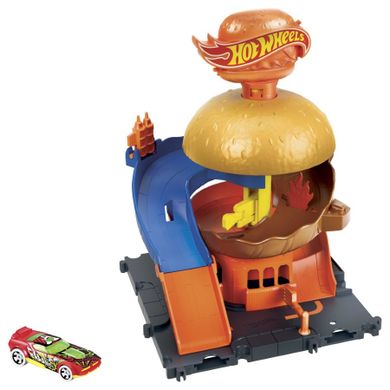 Hot Wheels City, Downtown Burger Drive-Thru, set de joaca