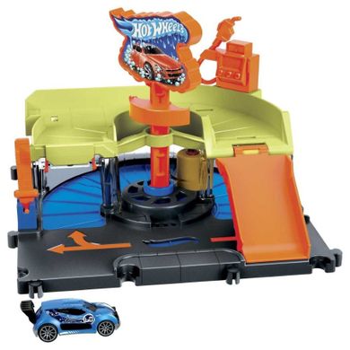 Hot Wheels City, Downtown Express Car Wash, set de joaca