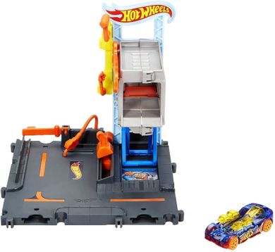 Hot Wheels City, Downtown Tune Up Shop, set de joaca