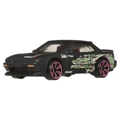 Hot Wheels, Neon Speeders, Nissan Silvia, masina, scara 1:64, JBY94