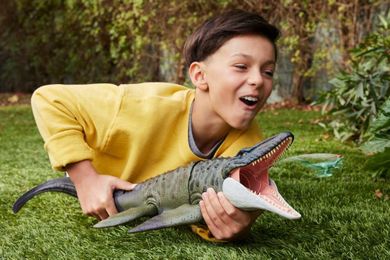 Jurassic World, Bite 'n Blast, Mosasaurus, figurina dinozaur