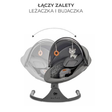 Kinderkraft, Lumi 2, balansoar electric 2in1, Dark Grey