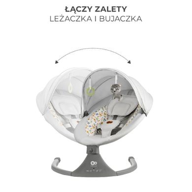 Kinderkraft, Lumi 2, balansoar electric 2in1, Light Grey