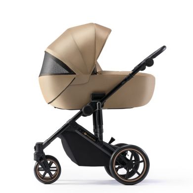 Kinderkraft, Prime 2, carucior multifunctional 2in1, Sandrose Beige