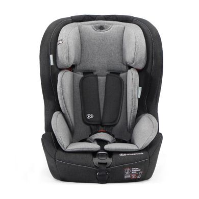 Kinderkraft, Safety Fix, scaun auto 9-36 kg, negru/gri