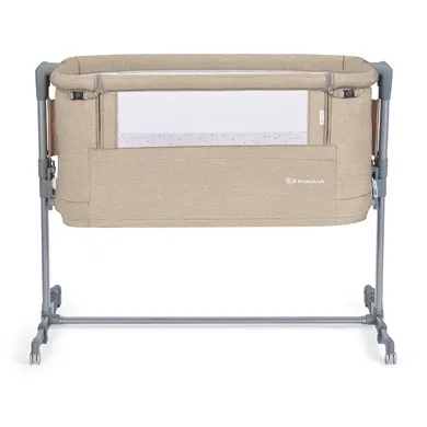 Kinderkraft, Side2Bed, patut suplimentar 3 in 1, Beige Melange