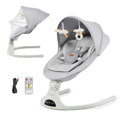 Kinderkraft, Tulsy, balansoarul-sezlong electric, grey