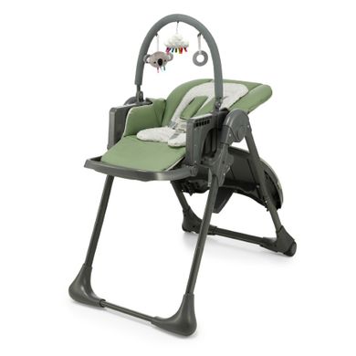 Kinderkraft, Tummie, scaun de masa pliabil 2 in 1, Green