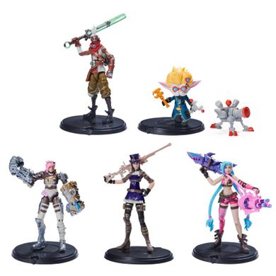 League of Legends, Dual Cities, figurine, 5 buc.
