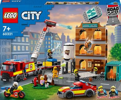 LEGO City, Brigada de pompieri, 60321