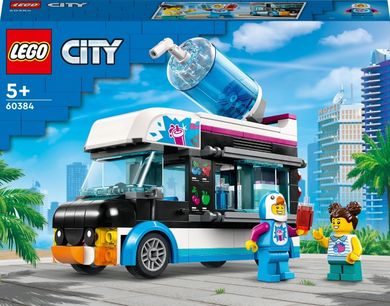 LEGO City, Camioneta-pinguin cu granita, 60384