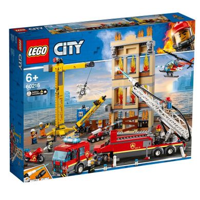 LEGO City Fire, Divizia pompierilor din centrul orasului, 60216