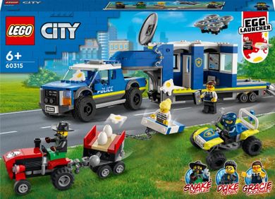 LEGO City, Masina Centru de comanda mobil al politiei, 60315