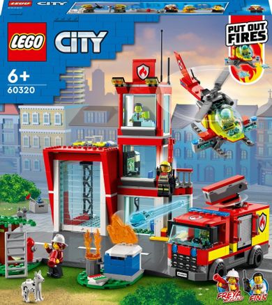 LEGO City, Remiza de pompieri, 60320