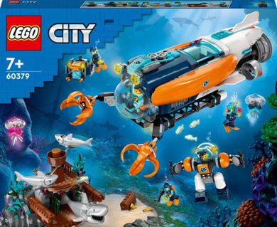LEGO City, Submarin de explorare la mare adancime, 60379