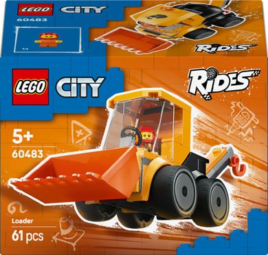LEGO City, Vehicule - Incarcator de constructii, 60483