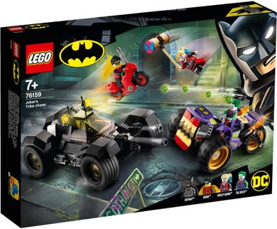 LEGO DC Comics Super Heroes, Urmarirea lui Joker cu mototriciclul, 76159