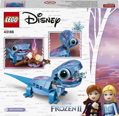 LEGO Disney Frozen, Personaj construibil Bruni Salamandra, 43186