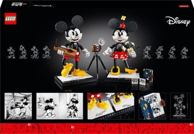 LEGO Disney Princess, Personaje construibile Mickey Mouse si Minnie Mouse, 43179