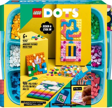 LEGO DOTS, Mega pachet cu petice adezive, 41957