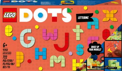 LEGO DOTS, O multime de DOTS - inscriptie, 41950