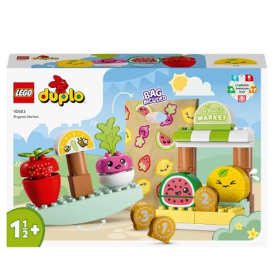 LEGO DUPLO, Prima mea piata de produse bio, 10983