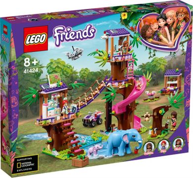 LEGO Friends, Baza de salvare din jungla, 41424