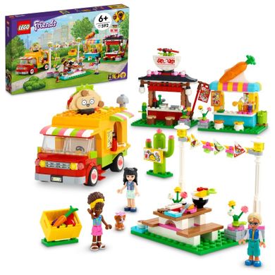 LEGO Friends, Piata cu mancare stradala, 41701