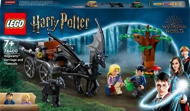 LEGO Harry Potter, Trasura si caii Thestral de la Hogwarts, 76400