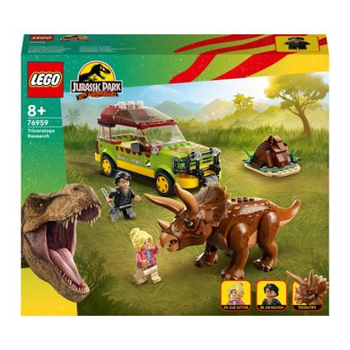LEGO Jurassic World, Cercetarea dinozaurului Triceratops, 76959