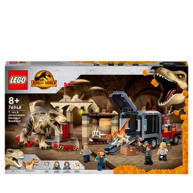 LEGO Jurassic World, Evadarea dinozaurilor T. rex si Atrociraptor, 76948